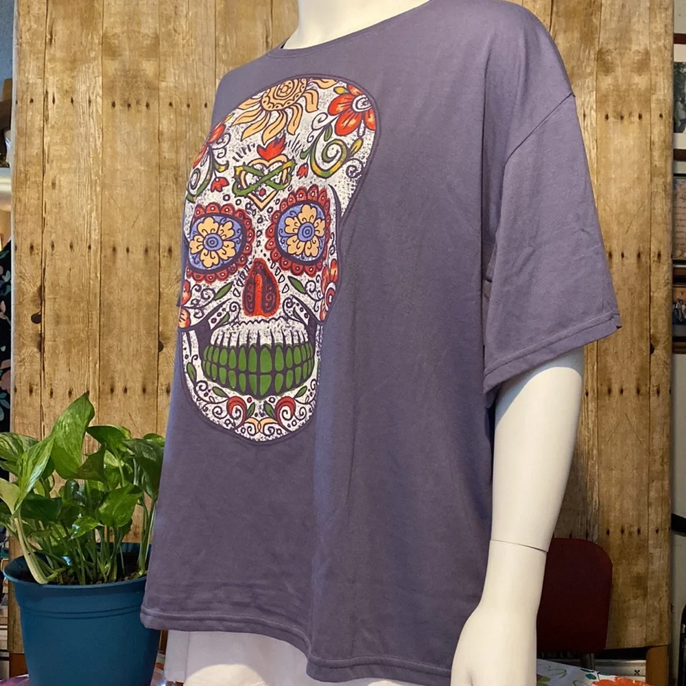 NEW Skull T-shirt - Picture 3 of 7